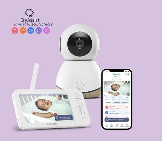 MAXI-COSI See Pro elektronska varuška z daljinskim upravljanjem 5" Ultra HD + aplikacija