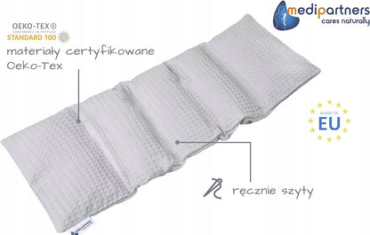 MEDIPARTNERS termofor s češnjevimi koščicami VELIK 800g 60x20 cm MINKY