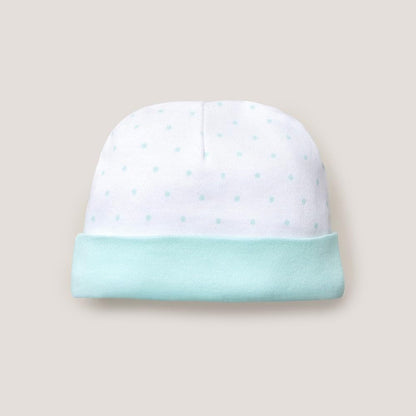 INTERBABY Geschenkset aus Baumwolle Pyjama Mütze Socken Lätzchen Strumpfhose
