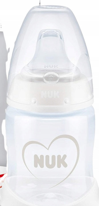 NUK First Choice+ BIBERON 150 ml 0-6 luni, indicator de temperatură