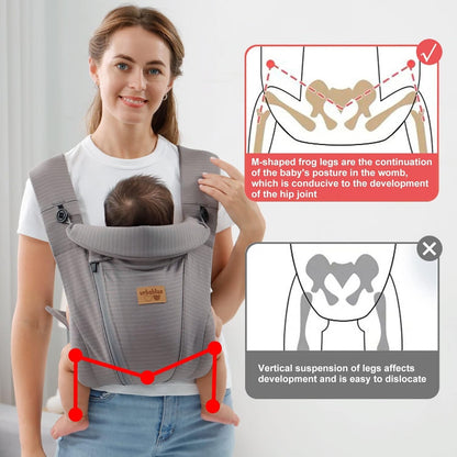 VRBABIES marsupiu ergonomic