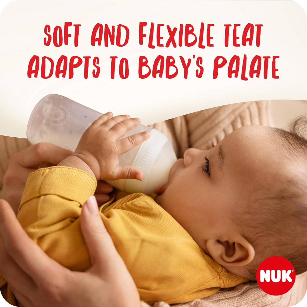 NUK Perfect Match Rainbow starter bottle set 150 / 260 ml 3m+