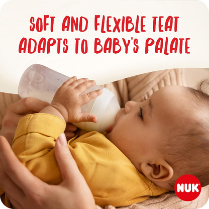 NUK Perfect Match Rainbow starter bottle set 150 / 260 ml 3m+