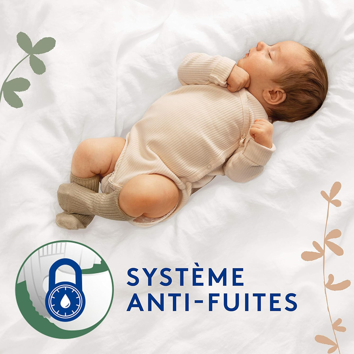 LOTUS BABY ekologické jednorazové plienky veľ. 1 (2 – 5 kg) x20