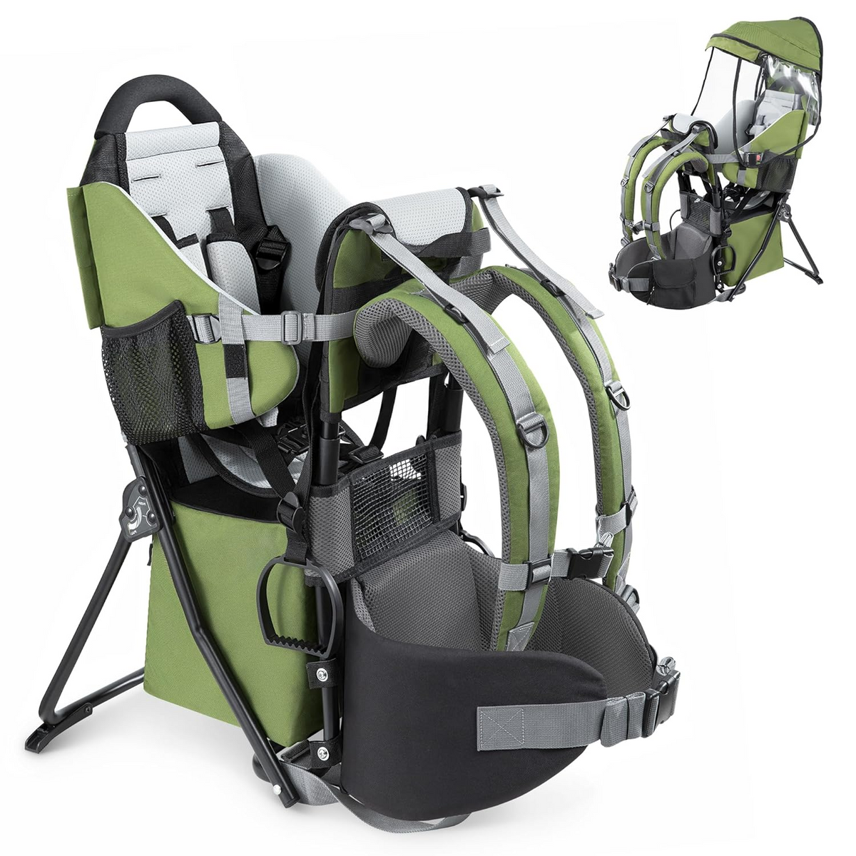BESREY KRAXE Babytrage Wanderrucksack 6-36 Monate