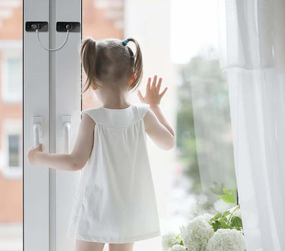 CHILD SAFETY LOCK stalowe zabezpieczenie przed dziećmi do szafek i szuflad x1 – zdjęcie 4