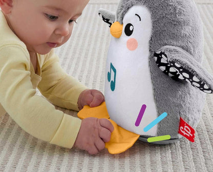 FISHER-PRICE HNC10 pinguin clătinător cu melodii, 21 cm