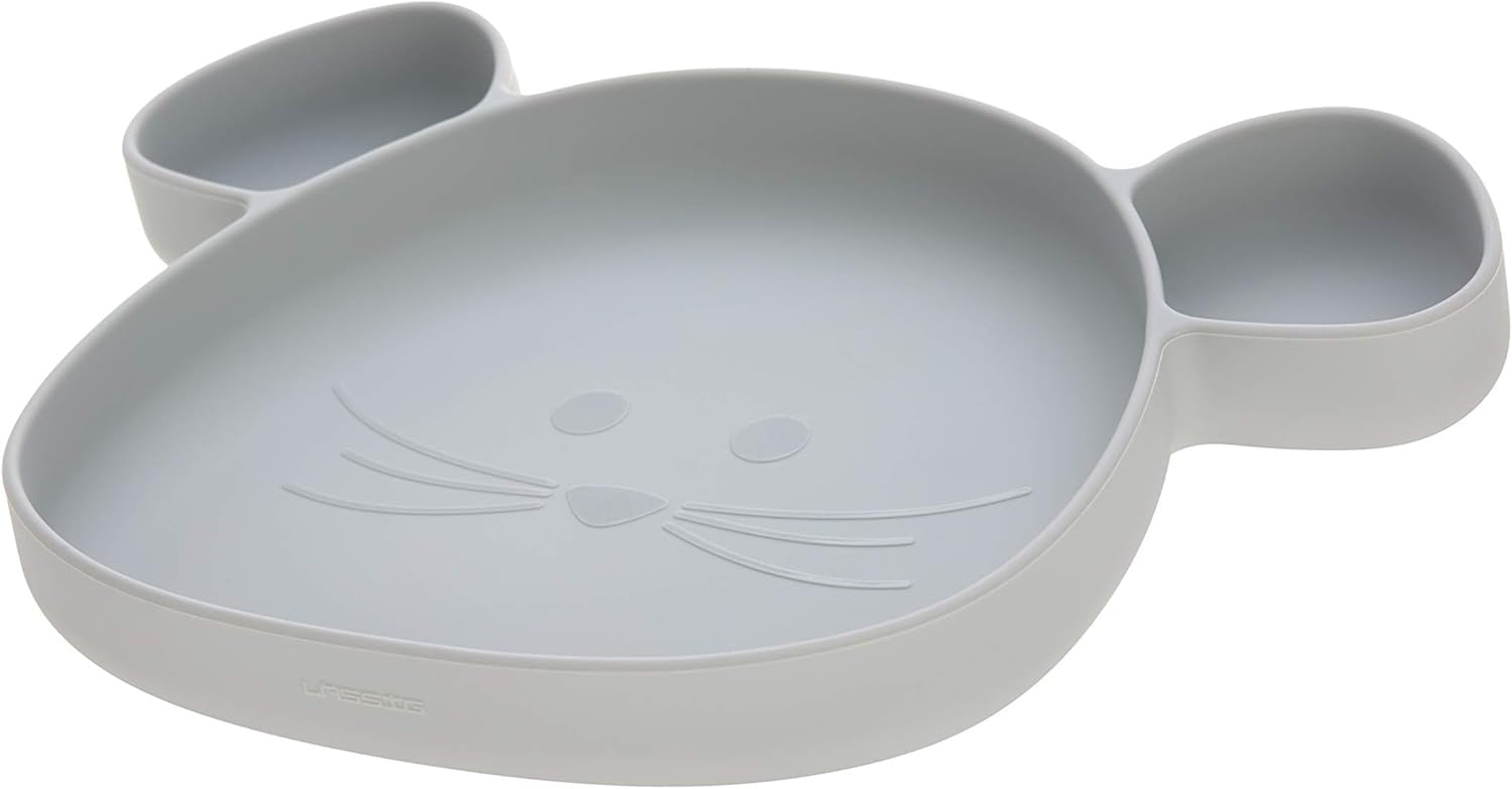 LASSIG Little Chums silicone plate with suction cup