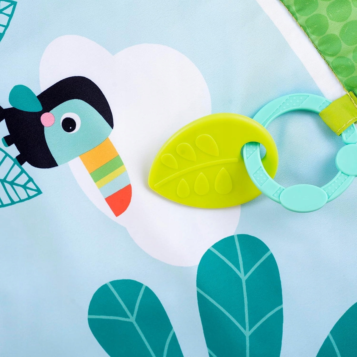 BRIGHT STARTS Easy Breezyeducational matage 0 +dominant colour greenwidth 54 cm, length 67 cmmaterials