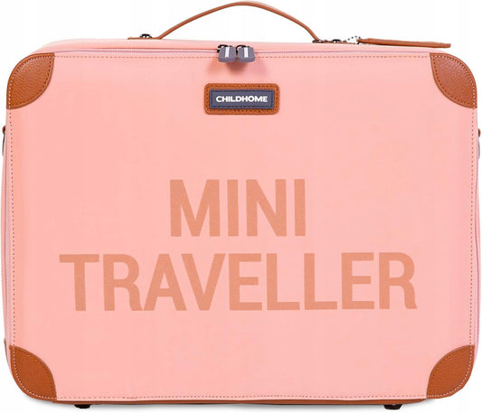 CHILDHOME Mini Travellersuitcase for childrencolour pinkwidth 30 cm, length 40 cm, thickness 15 cmmaximum load
