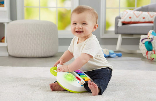 FISHER-PRICE GFK01 piano 4-en-1 version allemande