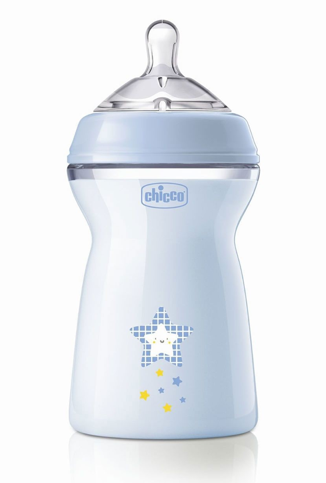 CHICCO NaturalFeeling fľaša 330 ml 6 m+, rýchly prietok