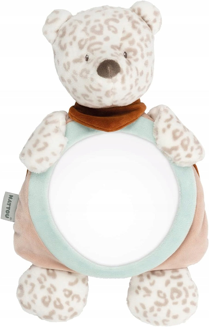 NATTOU snow leopard Jungo car mirror for observing your child