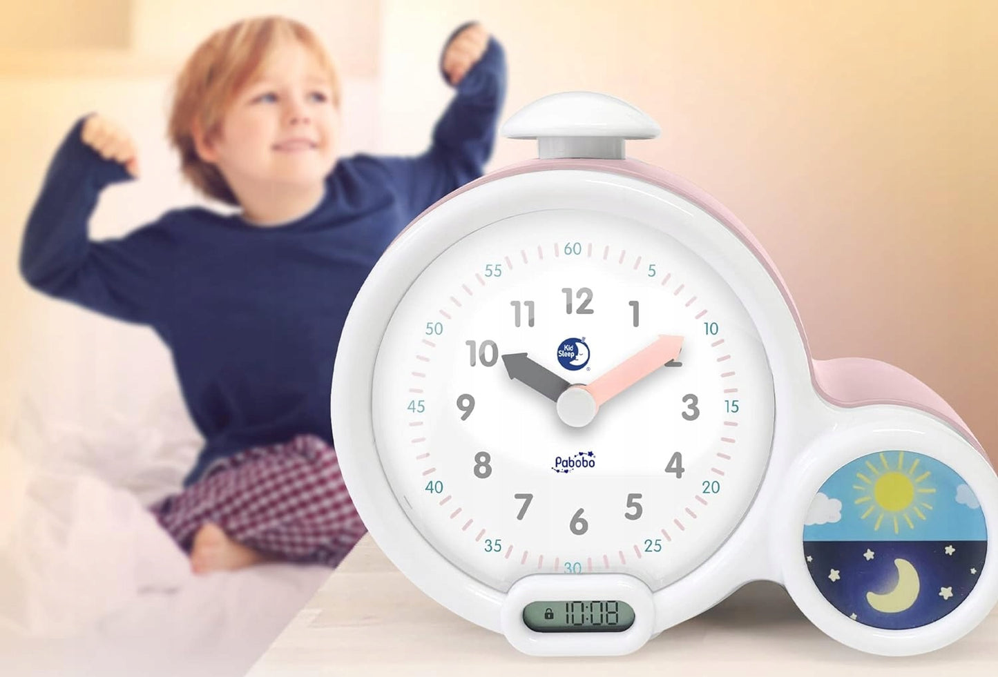 PABOBO Kids'Sleep budzik do trenowania wstawania