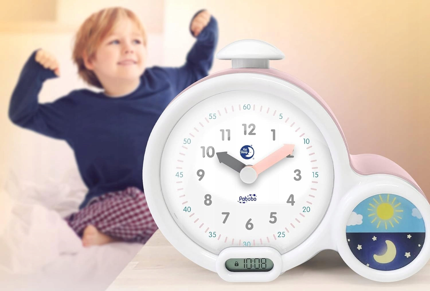 PABOBO Kids'Sleep budzik do trenowania wstawania