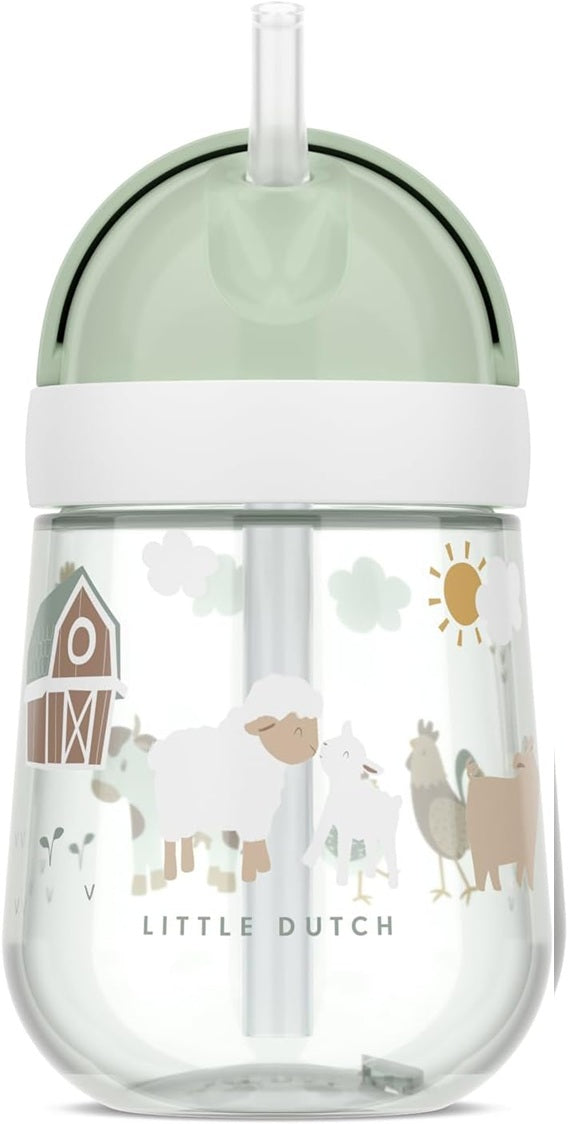 Mepal Mio Strohhalmbecher Farm, 300 ml, 9m+