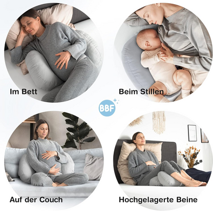 BABYBEFUN Schwangerschaftskissen kompakt