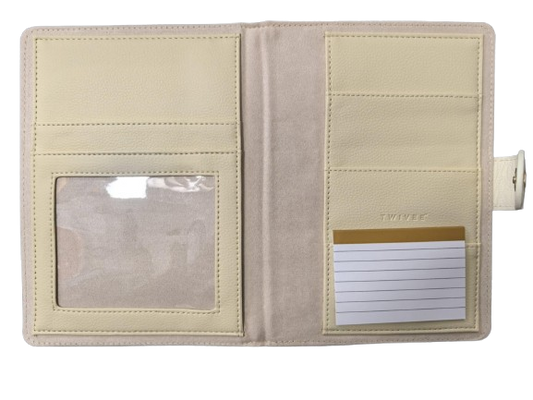 TWIVEE Love etui na kartę ciąży ze sztucznej skóry 15,5 x 21 cm