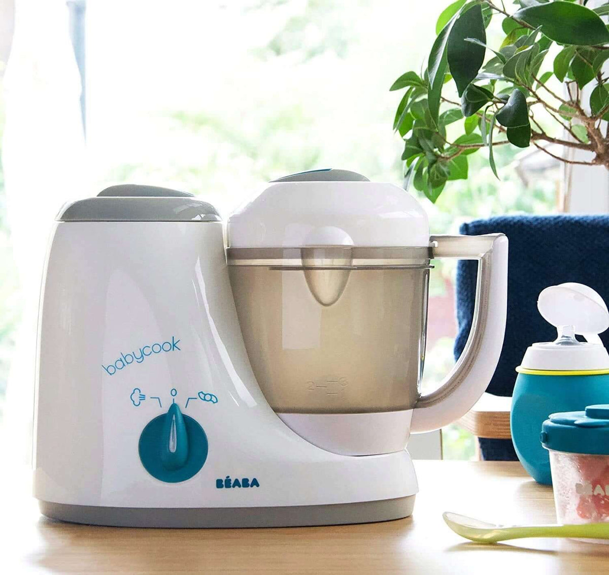 BEABA Babycook Original 4w1 ROBOT WIELOFUNKCYJNY parowar i mikser do przygotowania posiłków dla niemowląt 4 m+