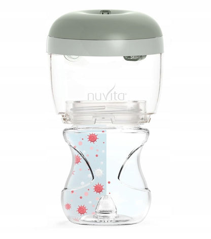 NUVITA MellyPlus 2 sterilizzatore UV portatile per succhietti e biberon 2 minuti