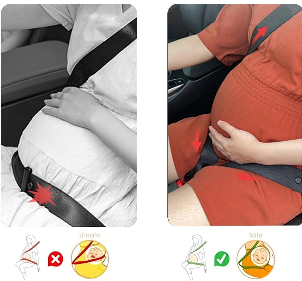 EZOULUOBA adapter do pasów samochodowych dla kobiet w ciąży i po operacji