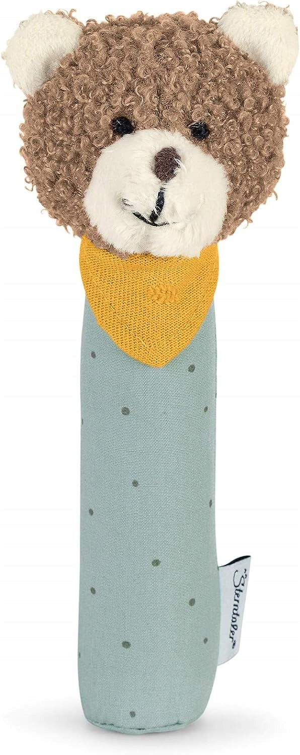 STERNTALER Medvedík Ben, hračka s pískatkom, 17 cm „N