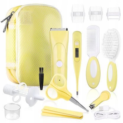 LICTIN Baby Hair Care SetBaby care set 16 itemsage 0 +colour yellowmaterials EVA and nylonNew