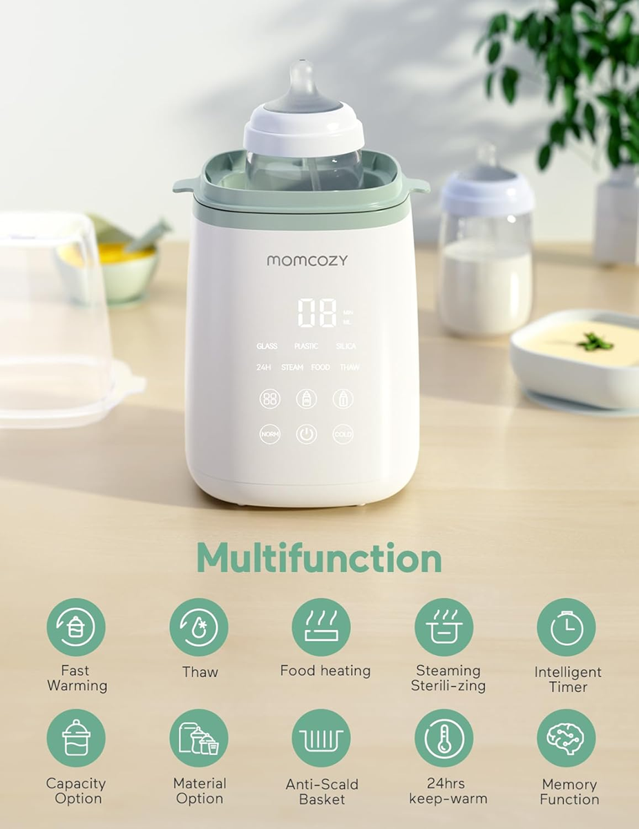 MOMCOZY flaske- og glasvarmer 4i1