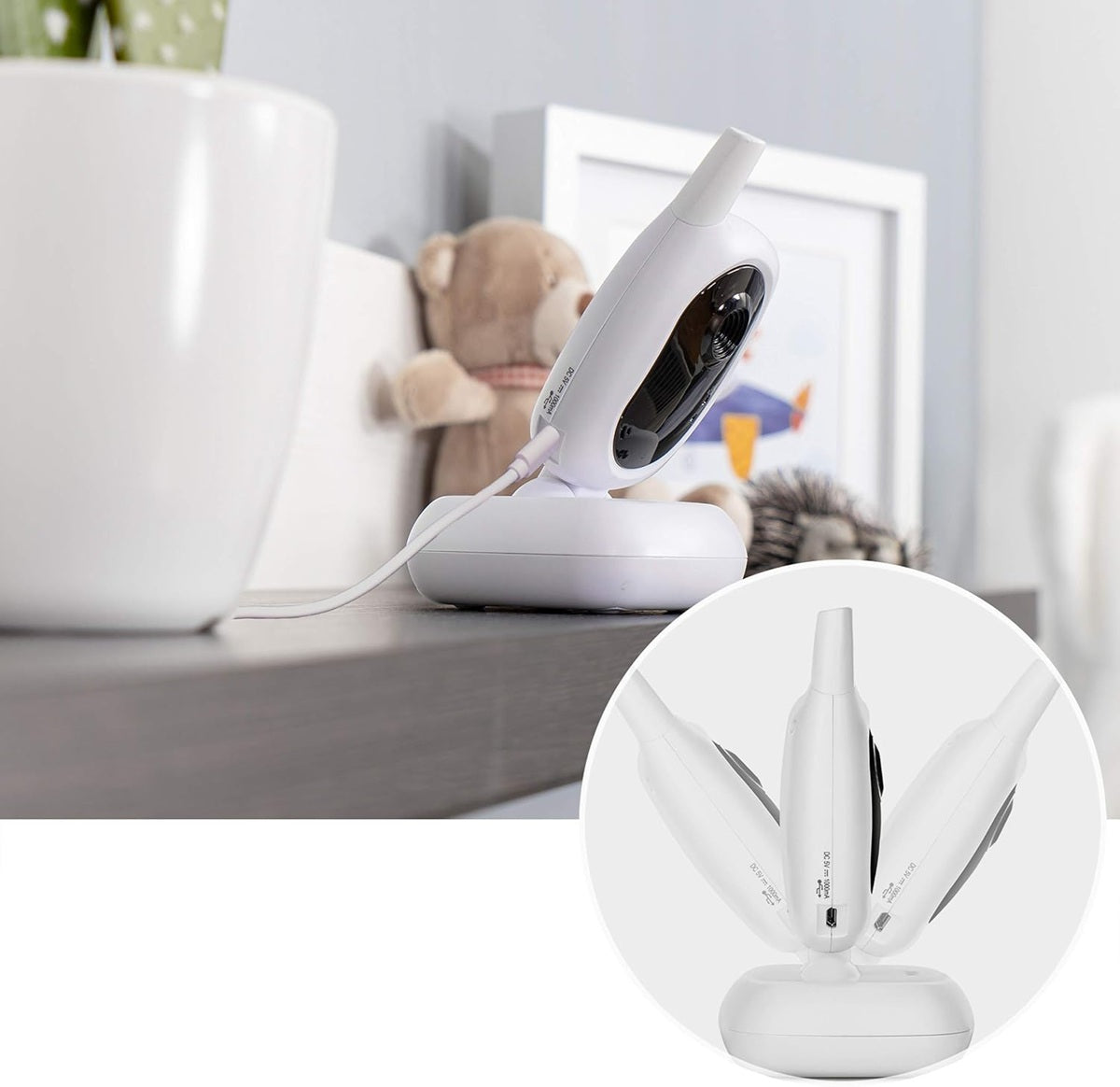 REER BabyCam L digital baby monitor 4.3"