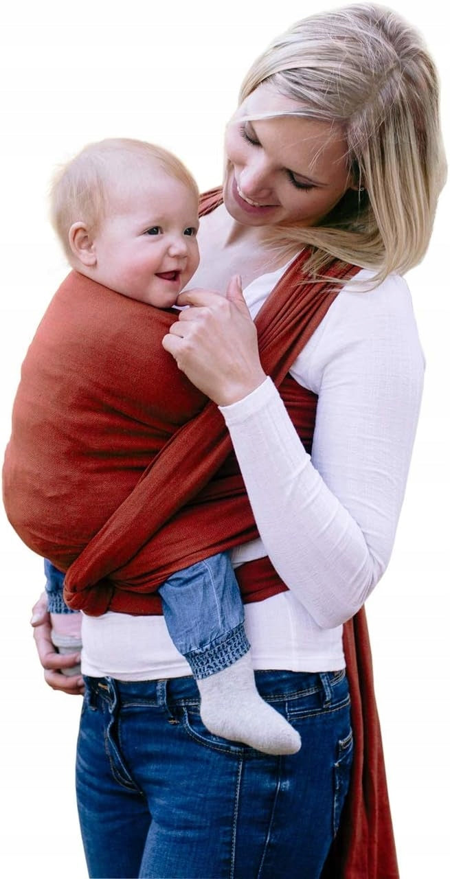 AMAZONAS Carry Sling chusta do noszenia dziecka do15kg 5,1m, nosidło dla niemowlęcia i mamy