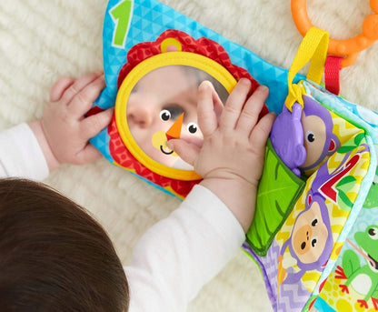 FISHER-PRICE FGJ40 smyslová aktivizační knížka ZÁVĚSNÁ