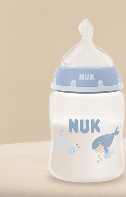 NUK First Choice+ bottle 150 ml, S teat, slow flow, 0+