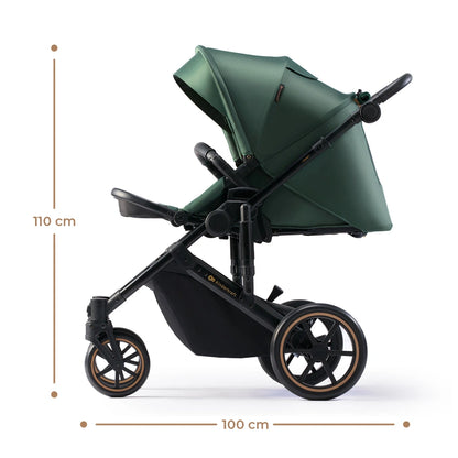 KINDERKRAFT PRIME2 PRO 3v1 multifunkční kočárek do 22kg + autosedačka MINK PRO