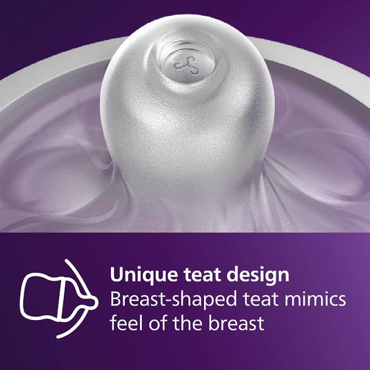 PHILIPS AVENT Natural Response smoczki przepływ 5 extra fast x2 z unikalnym kształtem smoczka