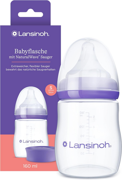 LANSINOH butelka 160 ml smoczek S