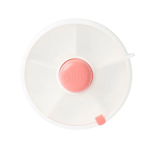 GOBE Snack Spinner vrtljiva posoda za prigrizke s 5 predelki 5,5 x 16 cm