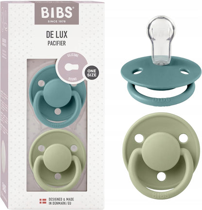 BIBS DE LUX cumlíky na upokojenie 2pack 0-3 roky SILIKÓN