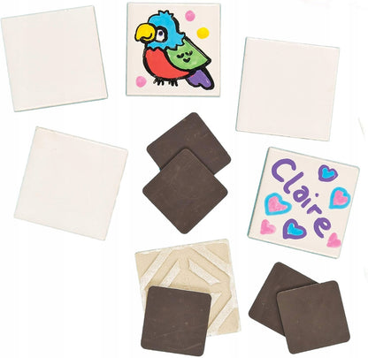 BAKER ROSS ceramiczne magnesy do dekorowania 4,5 x 4,5 cm 10 sztuk