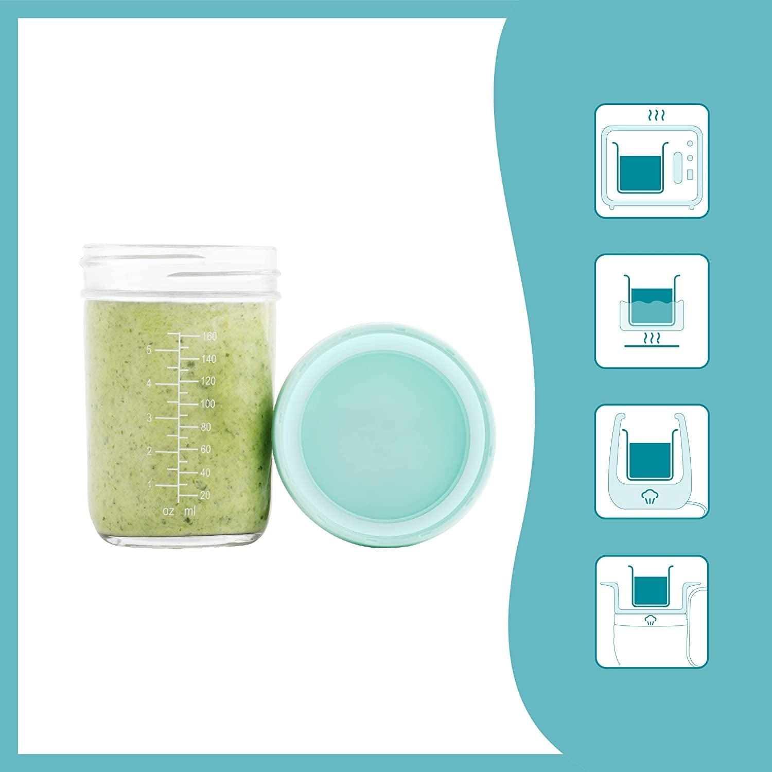 BABYMOOV Babybols set of containers with lids
