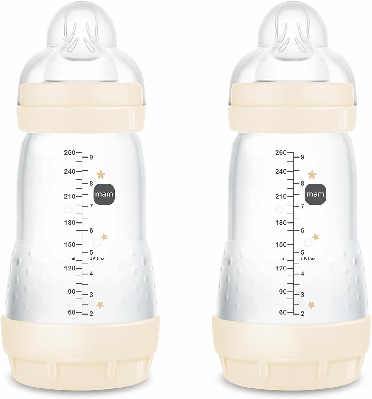 MAM Easy Start αντιαλλεργικό μπιμπερό 260ml 2m+ x2