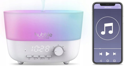 HUBBLE Mist vlažilnik zraka, dišavni difuzor, Bluetooth in aplikacija