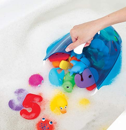 Munchkin Bath Toy Scoop koszyk na zabawki kąpielowe niebieski