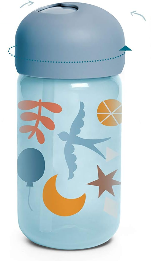 SUAVINEX Straw Trainer Cup kubek niekapek ze słomką 340 ml 18 m+ – zdjęcie produktu 2