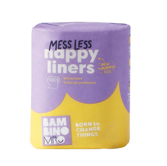 BAMBINO MIO Nappy Liners Επενδύσεις πάνας 11,5 x 29 εκ. 100 τεμάχια