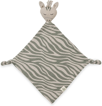 HAUCK Cuddle N Play Μουσελίνα Κουβερτάκι Άνεσης 25 x 25 cm ZEBRA SAGE