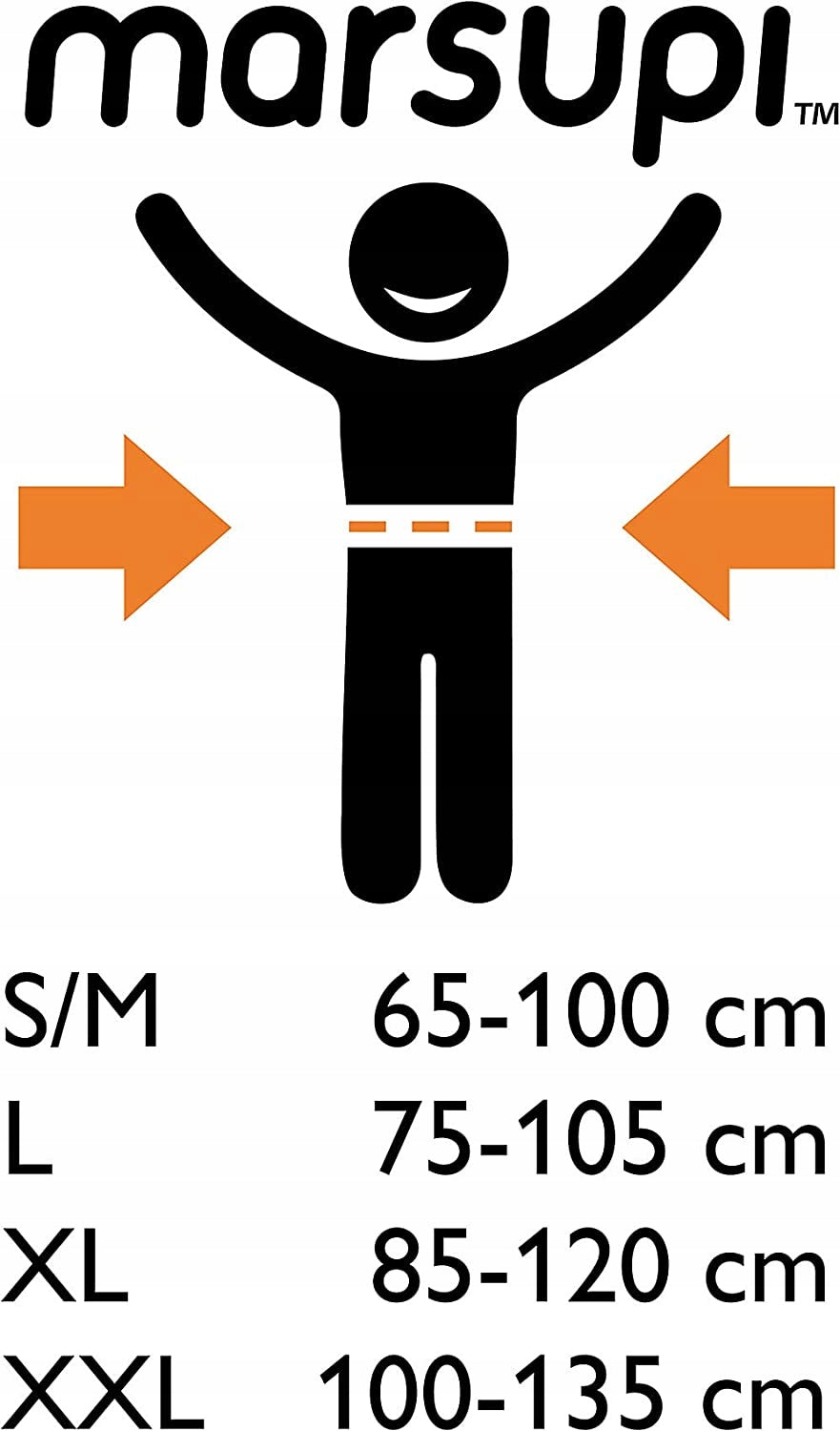 MARSUPI 2.0 ergonomische Babytrage S/M 3,5 - 15 kg