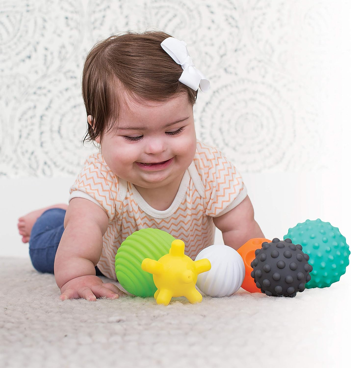 INFANTINO Senso Balls, Blocks & Buddies jucării din silicon 20 de piese