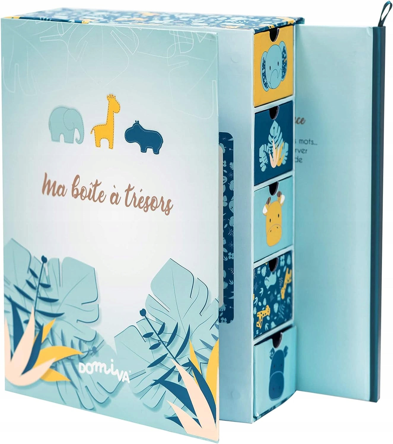 DOMIVA diary album + five drawers for treasures