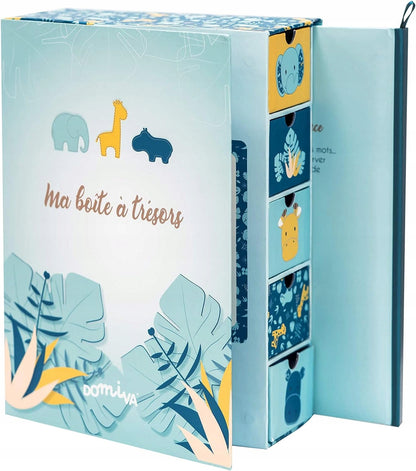DOMIVA diary album + five drawers for treasures