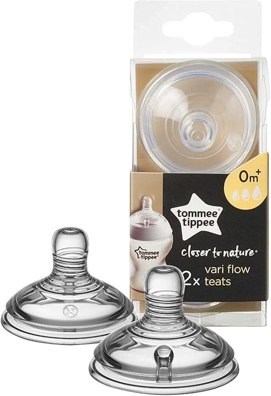 TOMMEE TIPPEE fopspenen 0m+ x2 VariFlow Closer to Nature